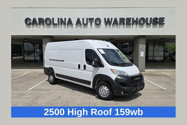 2025 Ram ProMaster 2500 Cargo Van Tradesman High Roof 159" WB w/Pass Seat for sale in Concord, NC