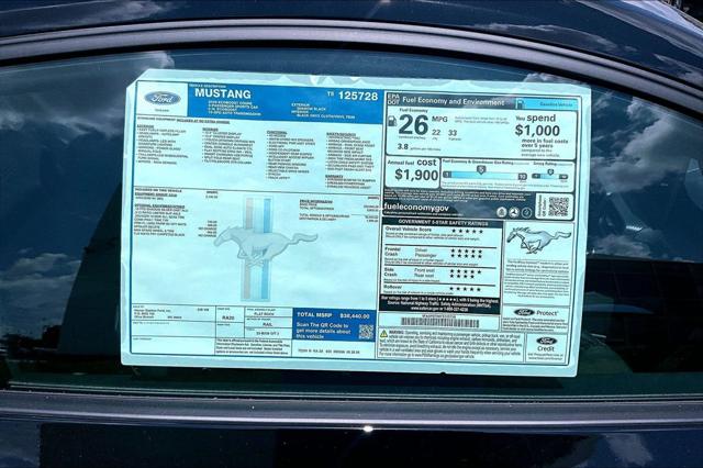 New 2026 Ford Mustang ECOBOOST FASTBACK For Sale in Olive Branch, MS