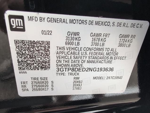 2022 GMC Sierra 1500 Limited 2WD Crew Cab Short Box SLT