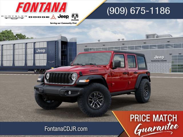 2026 Jeep Wrangler 4-Door Willys 4x4 for sale in Fontana, CA