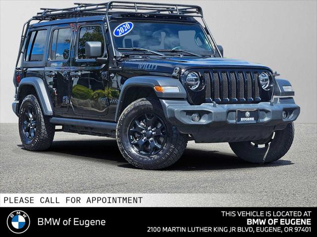 2020 Jeep Wrangler Willys 4x4 for sale in Eugene, OR
