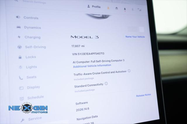 2023 Tesla Model 3 Rear-Wheel Drive