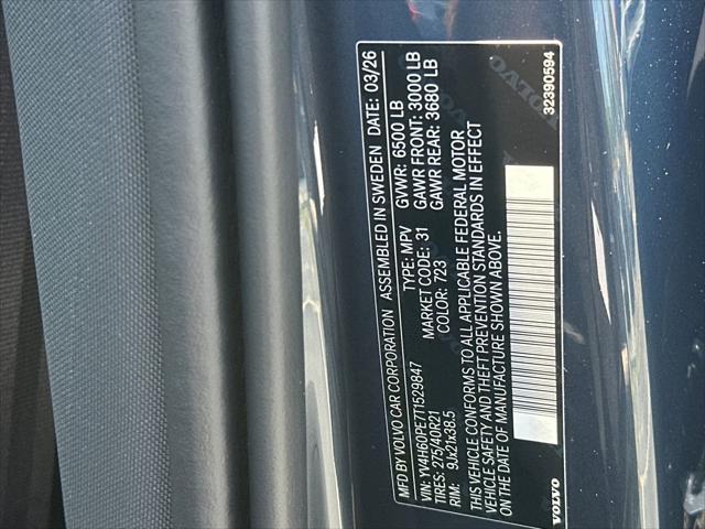 2026 Volvo XC90 Plug-In Hybrid Plus, T8 AWD, Electric/Gasoline, Bright, 7 Seats