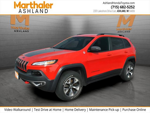 2017 Jeep Cherokee Trailhawk 4x4 for sale in Ashland, WI