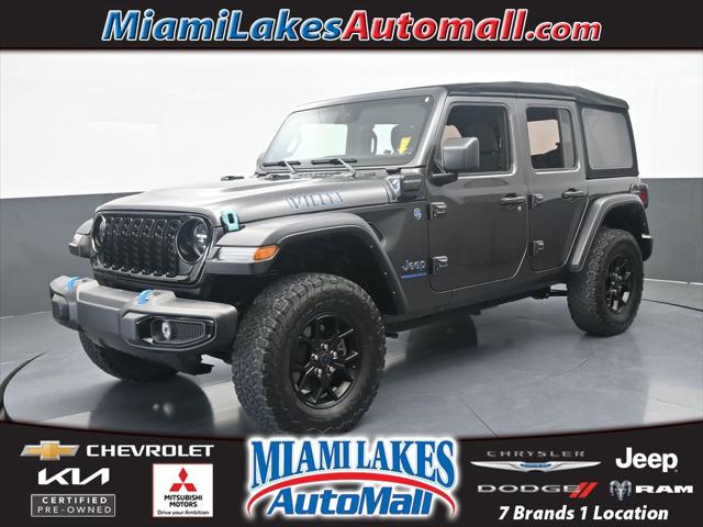 2024 Jeep Wrangler 4xe Willys 4xe for sale in Miami Lakes, FL