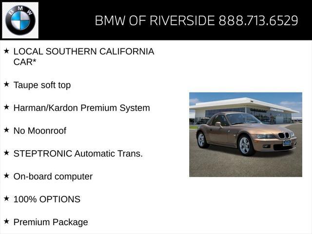 2002 BMW Z3 2.5i