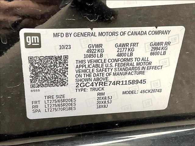 2024 Chevrolet Silverado 2500HD 4WD Crew Cab Standard Bed High Country