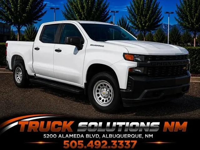 2021 Chevrolet Silverado 1500 4WD Crew Cab Short Bed WT for sale in Albuquerque, NM
