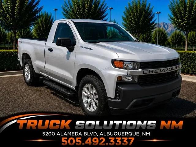 2021 Chevrolet Silverado 1500 4WD Regular Cab Long Bed WT for sale in Albuquerque, NM