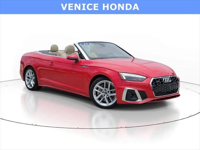 2023 Audi A5 Cabriolet Premium Plus 45 TFSI S line quattro S tronic for sale in Venice, FL