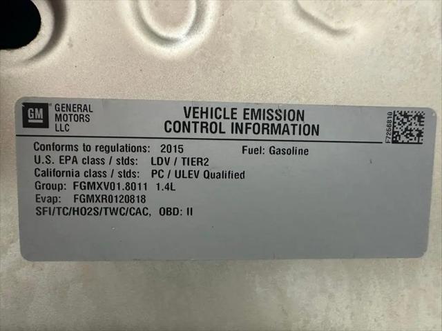 2015 Chevrolet Cruze 1LT Auto