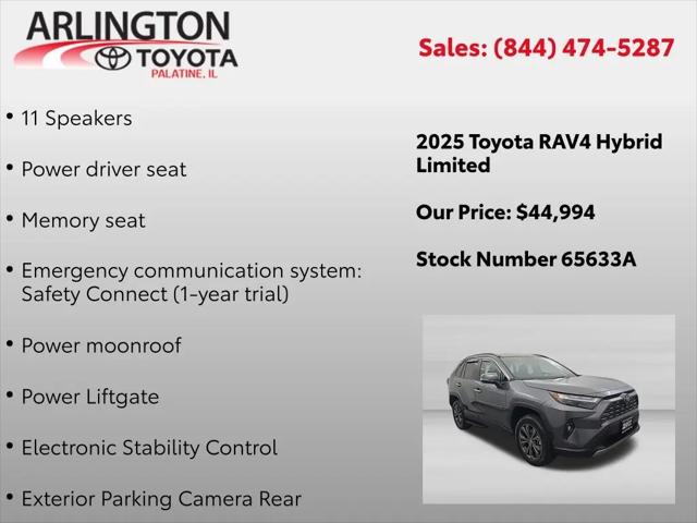 2025 Toyota RAV4 Hybrid Limited