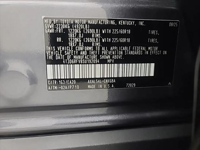 2025 Toyota RAV4 Hybrid Limited