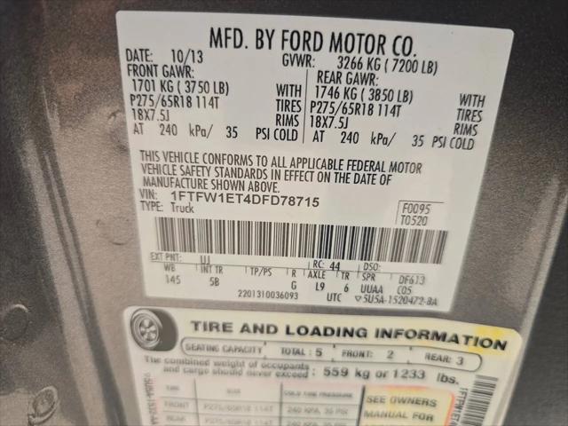 2013 Ford F-150 FX4