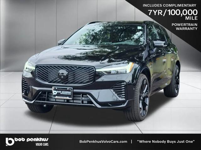 2026 Volvo XC60 Plug-In Hybrid Black Edition Ultra, T8 AWD Electric/Gasoline, Dark