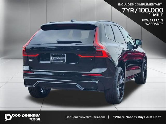 2026 Volvo XC60 Plug-In Hybrid Black Edition Ultra, T8 AWD Electric/Gasoline, Dark