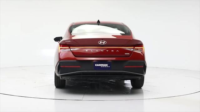2025 Hyundai Elantra Hybrid Blue