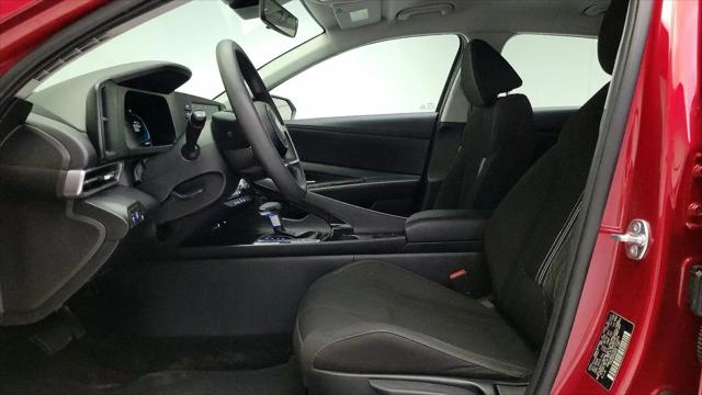 2025 Hyundai Elantra Hybrid Blue