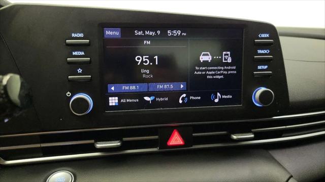 2025 Hyundai Elantra Hybrid Blue