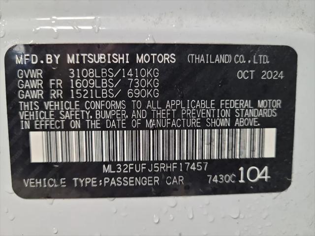 2024 Mitsubishi Mirage G4 ES