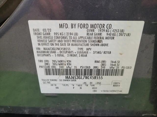 2022 Ford EcoSport SE