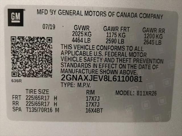 2020 Chevrolet Equinox FWD 2FL