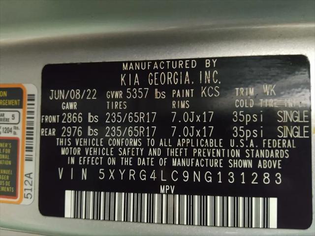 2022 Kia Sorento LX