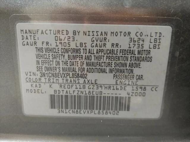 2023 Nissan Versa 1.6 SV Xtronic CVT