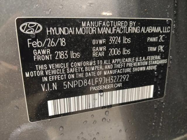 2018 Hyundai Elantra SEL