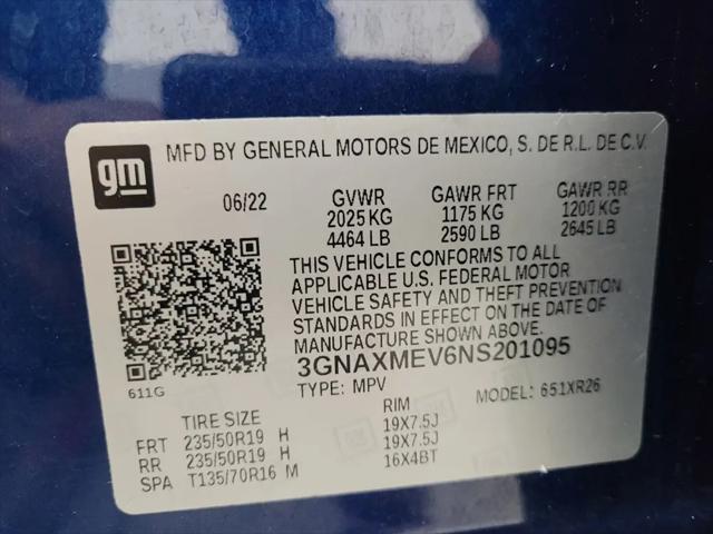 2022 Chevrolet Equinox FWD RS