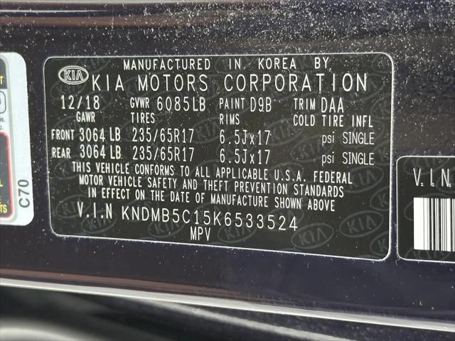 2019 Kia Sedona LX