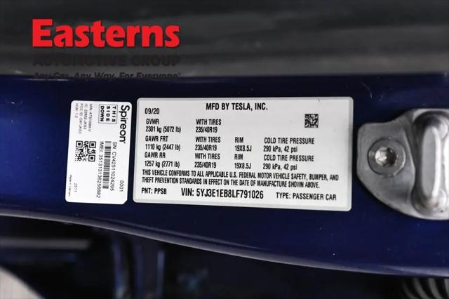 2020 Tesla Model 3 Long Range Dual Motor All-Wheel Drive