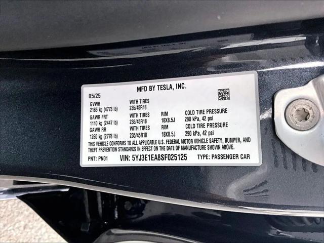 2025 Tesla Model 3 Long Range Rear-Wheel Drive