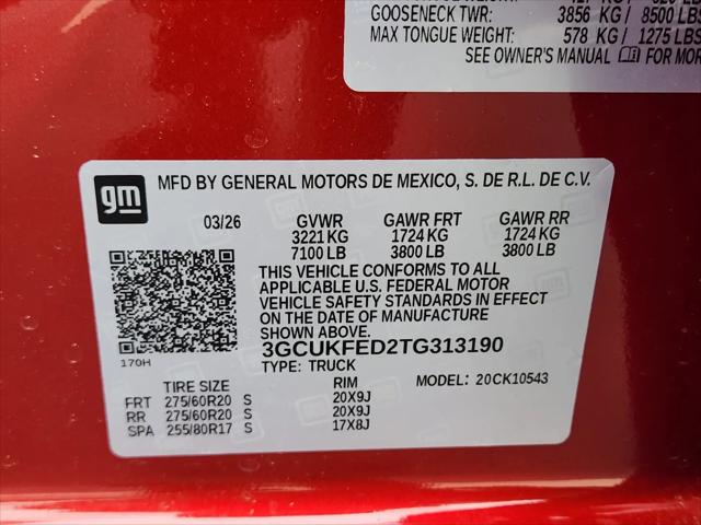 2026 Chevrolet Silverado 1500 4WD Crew Cab Short Bed LT Trail Boss