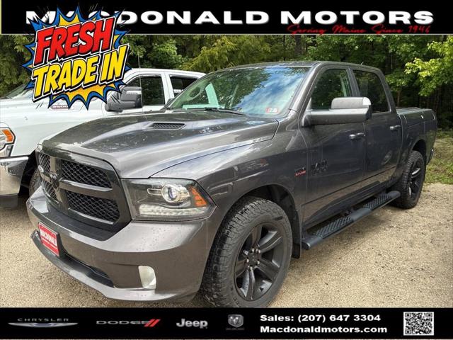 2018 Ram 1500 Night Crew Cab 4x4 5'7" Box for sale in Bridgton, ME