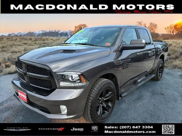 2018 Ram 1500 Night Crew Cab 4x4 5'7" Box for sale in Bridgton, ME