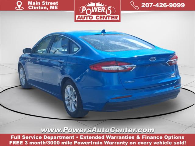 2019 Ford Fusion Hybrid SEL
