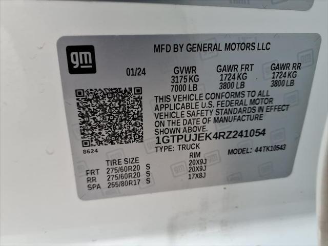 2024 GMC Sierra 1500 4WD Crew Cab Short Box Elevation with 3VL