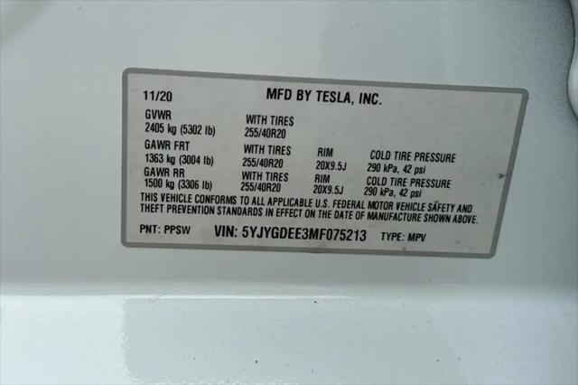 2021 Tesla Model Y Long Range Dual Motor All-Wheel Drive