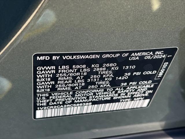 2024 Volkswagen Atlas 2.0T Peak Edition SE w/Technology