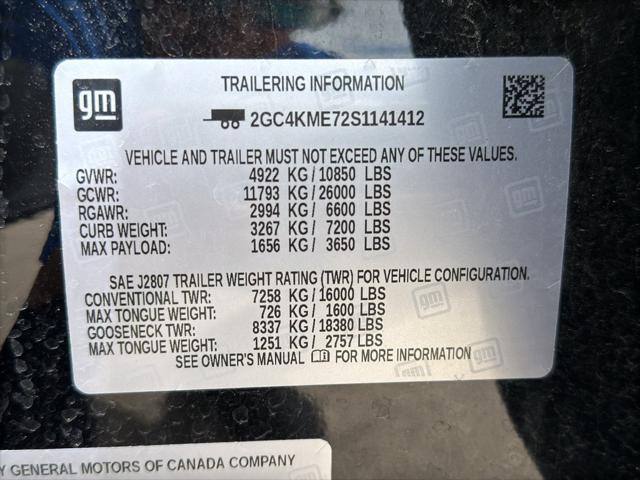 2025 Chevrolet Silverado 2500HD 4WD Crew Cab Standard Bed Custom