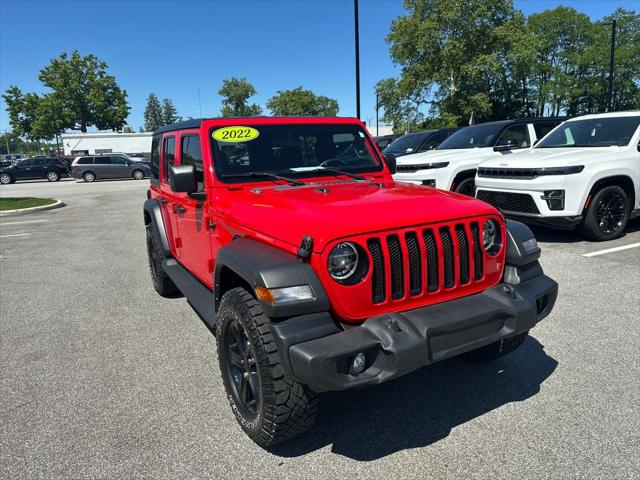2022 Jeep Wrangler Unlimited Sport Altitude 4x4