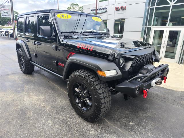 2021 Jeep Wrangler Unlimited Willys 4x4 2021 Jeep Wrangler Unlimited Willys 4x4