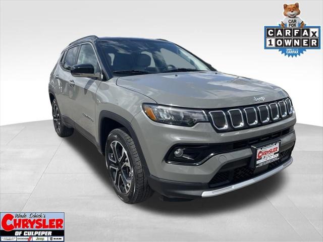 2022 Jeep Compass Limited 4x4 2022 Jeep Compass Limited 4x4