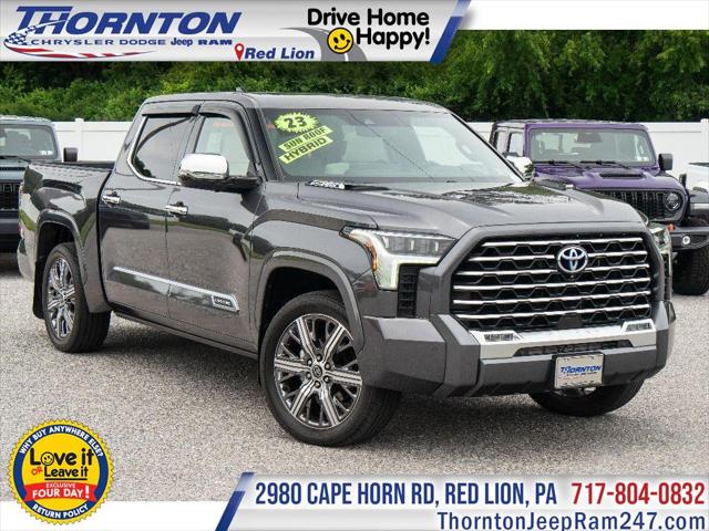 2023 Toyota Tundra Hybrid Capstone
