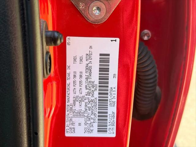 2016 Toyota Tundra SR 5.7L V8