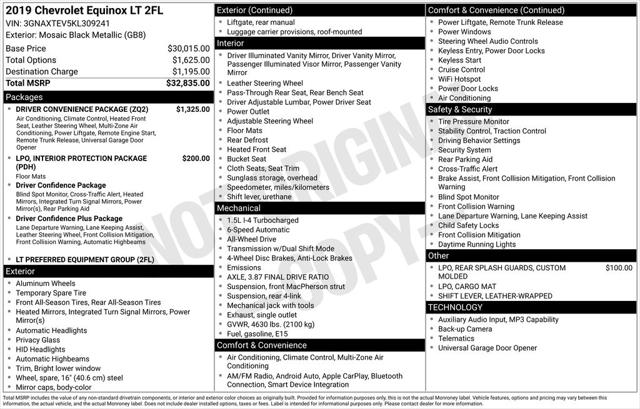 2019 Chevrolet Equinox LT