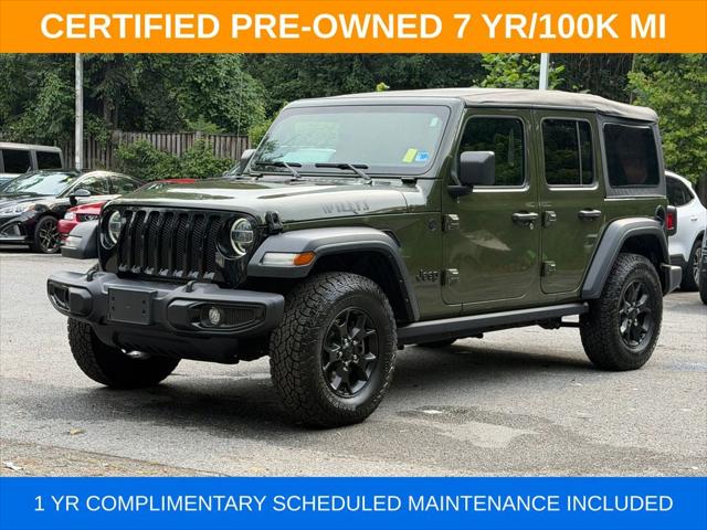 2022 Jeep Wrangler Unlimited Willys 4x4