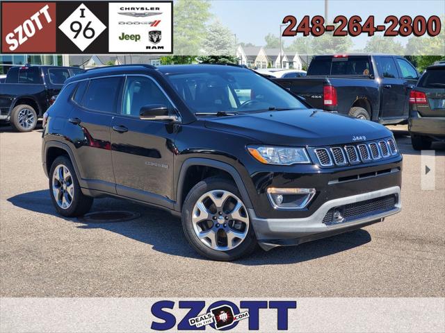 2021 Jeep Compass Limited 4x4 for sale in New Hudson, MI