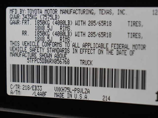 2024 Toyota Tundra TRD Pro 4WD